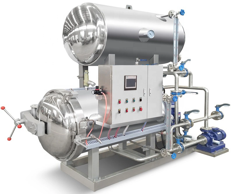 Horizontal Autoclave Sterilizer for Retort Pouch Packaged Food