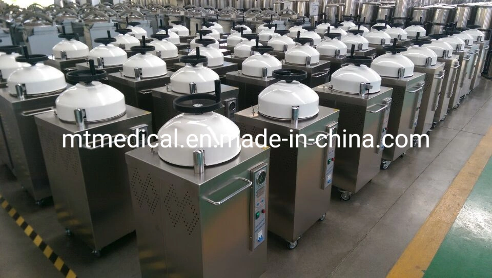 35L Hand Wheel Intelligent Type High Temperature UV Cabinet Autoclave Sterilizer Medical