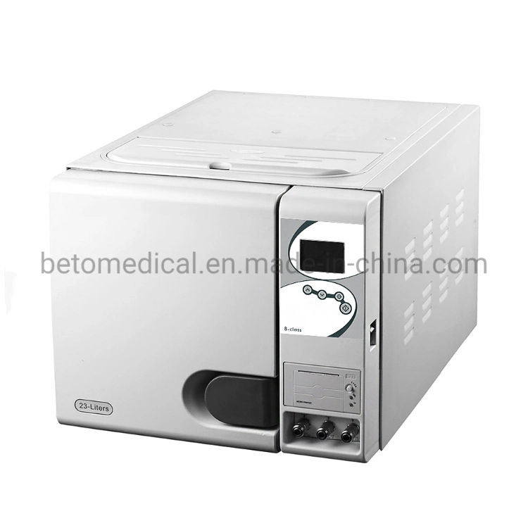 LCD Display Class B Autoclave Pressure Vacuum Steam Sterilizer for Medical Instrument