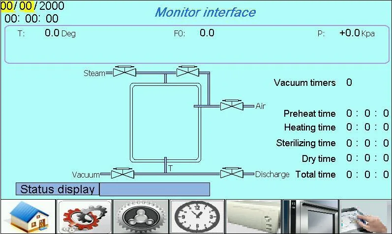 Medical Instrument Large Capacity Pulse Vacuum Sterilizer