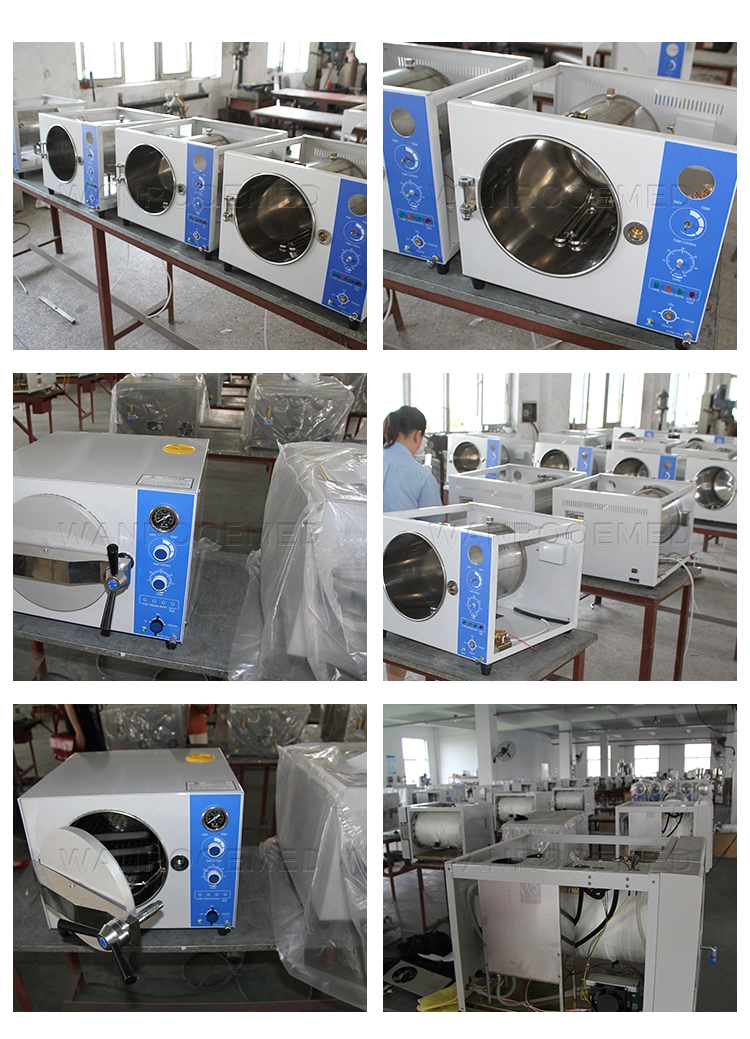 TM-Xb20/24j Medical Electric Automatic Fully Stainless Steel Table Top Autoclave Steam Sterilizer