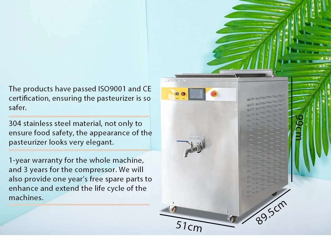 Saft Milk Pasteurisator Sterilizer Machine