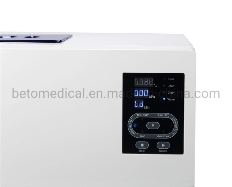 High-Efficiency 8L/12L Class B Autoclave Small Steam Sterilizer for Dental Medical