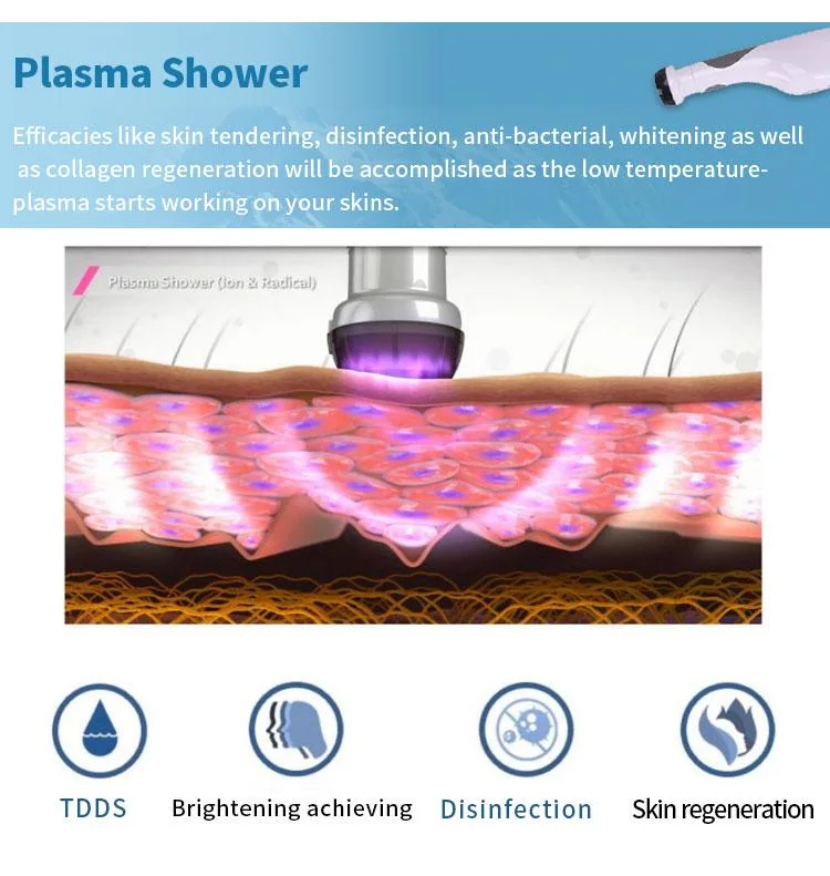 OEM ODM Plasma Pen Disinfection Sterilization Plasma Bt Shower Machine Surgical Plasma for Acne Removal Skin Regeneration