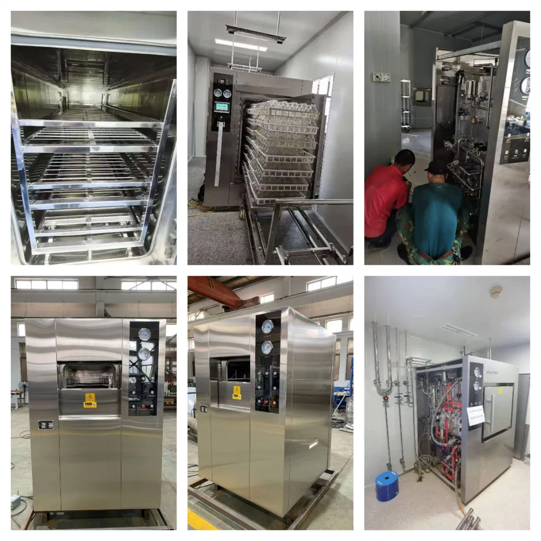 Pharmaceutical Industry Vacuum Cycle Culture Media Autoclave Surgical Sterilizer Machine