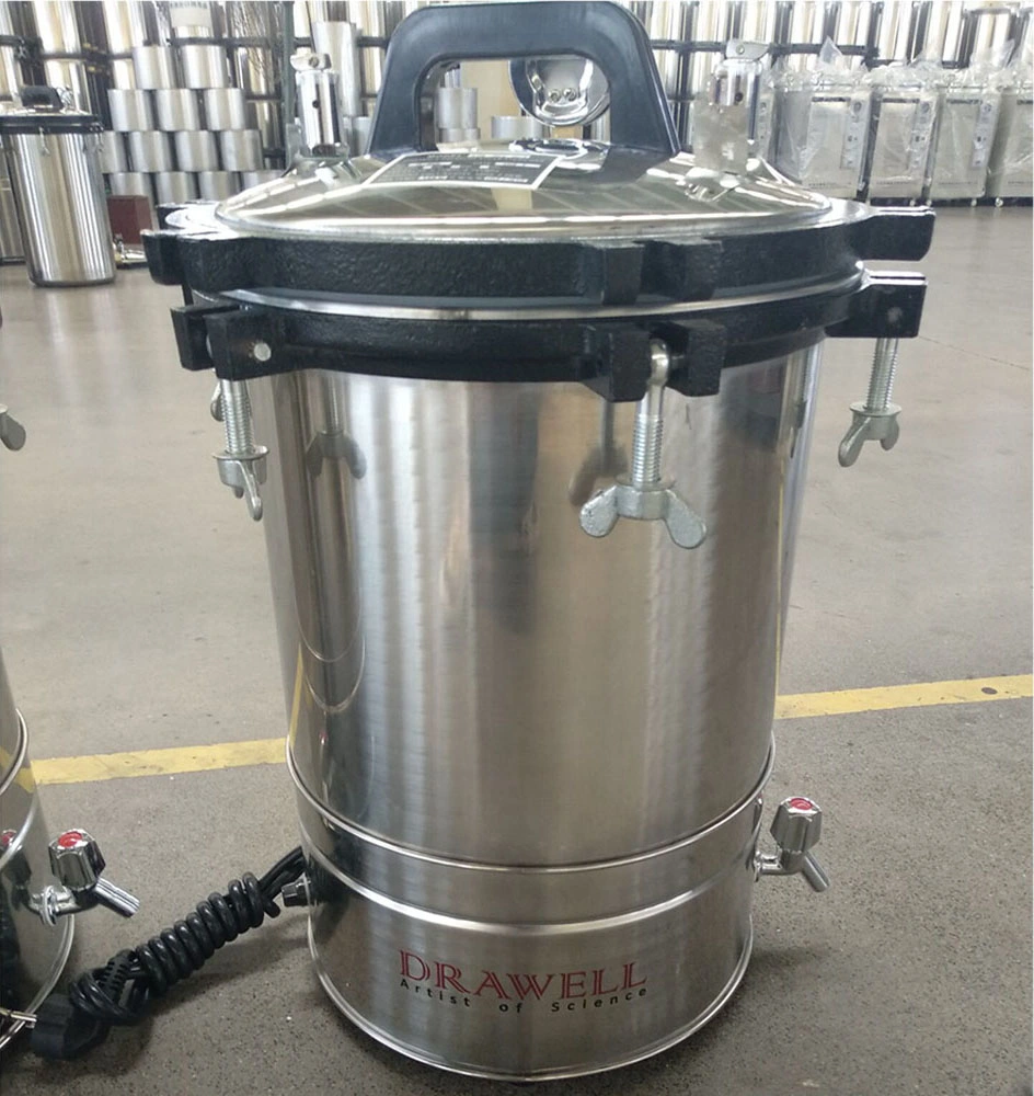 18L/24L/30L Portable Vertical Autoclave Pressure Steam Sterilizer Autoclave Machine for Lab Medical