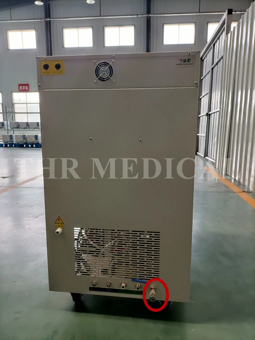 Medical Autoclave Machine Eto Gas Sterilizer Sterilization Hospital Vertical Eo Sterilizer (THR-SH80)