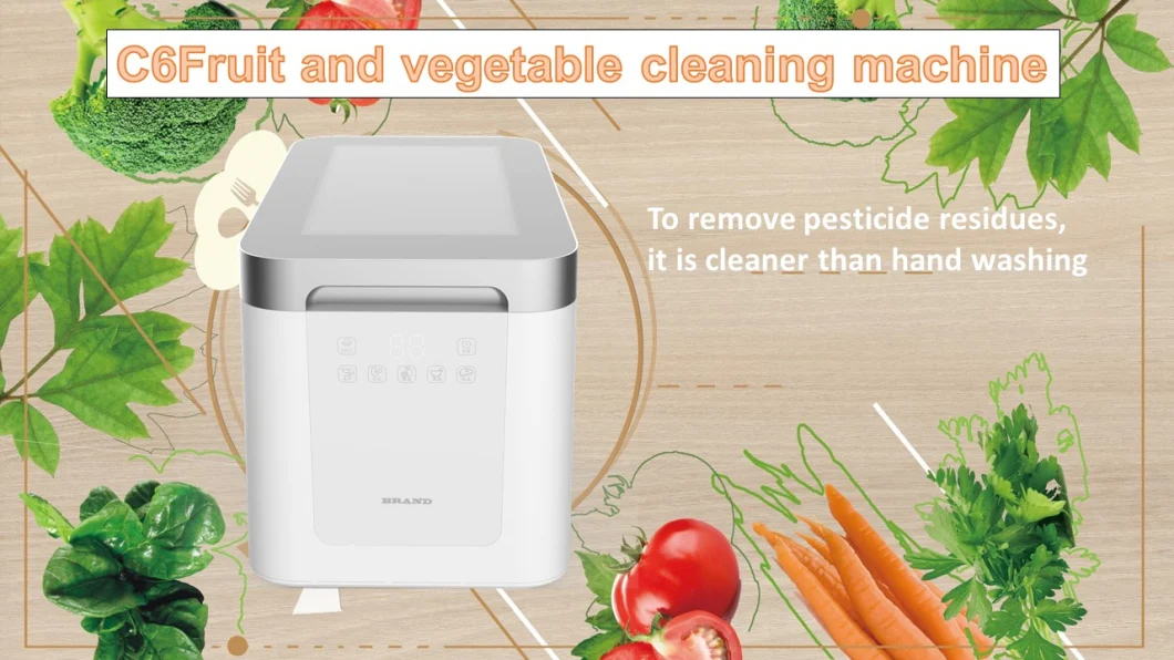 Commercial Small Fruit Washing Machine, Vegetable Sterilizer