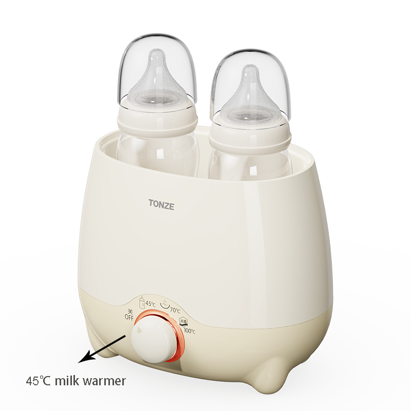 Easy Operate Baby Bottle Sterilizer with Steaming Baby Product Milk Warmer Electric Baby Bottle Warmer