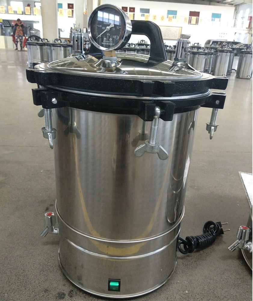 18L/24L/30L Portable Vertical Autoclave Pressure Steam Sterilizer Autoclave Machine for Lab Medical