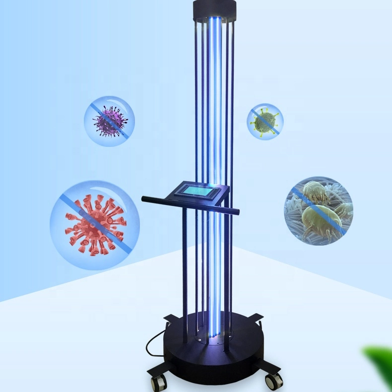 Household Medical UV Lamps Air Sterilization Machine UV Light Air Sterilizer with Touch Screen PIR Sensor Bacteria Killing Room