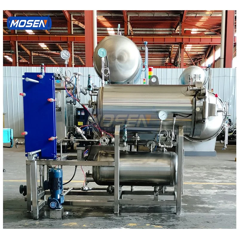 High Temperature High Pressure Full Automatic Autoclave Food Retort Sterilizer