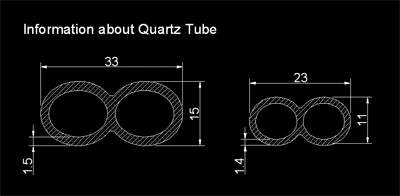Sk15 Tungsten Quartz Infrared Heating Lamp for Industrial Heating Purpose