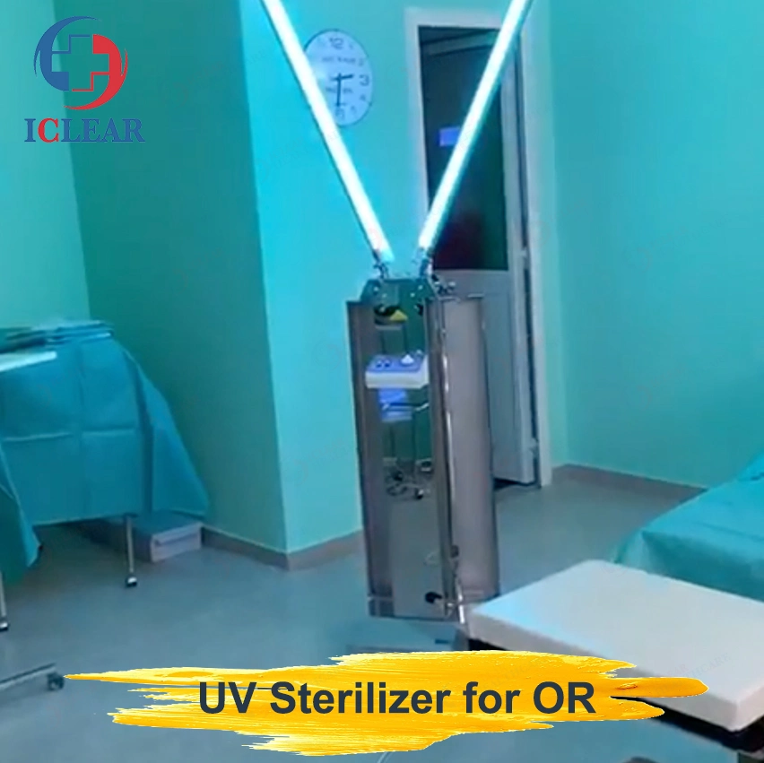 Multi-Use Medical UV Light Sterilization Trolley Hospital Surgical Room UV Air Sterilizer