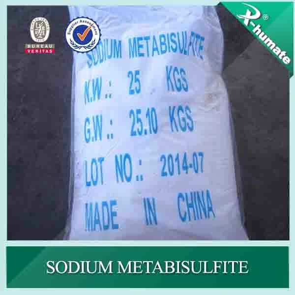 Food Grade 97% Min Sodium Metabisulphite Factory Price