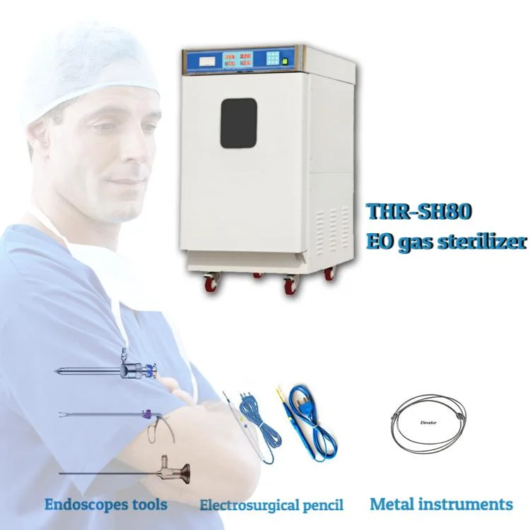 Medical Autoclave Machine Eto Gas Sterilizer Sterilization Hospital Vertical Eo Sterilizer (THR-SH80)