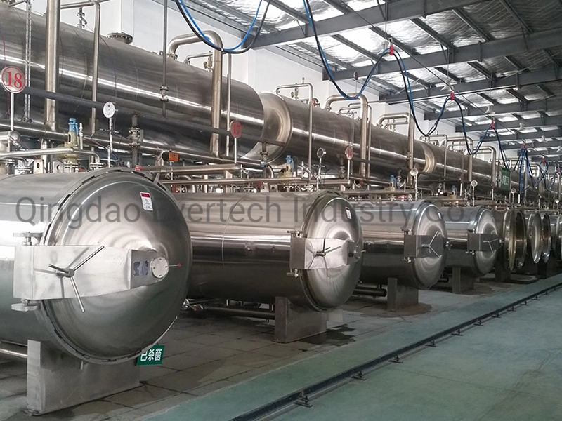 High Efficient Retort Machine Autoclave Sterilizer for Canned Food