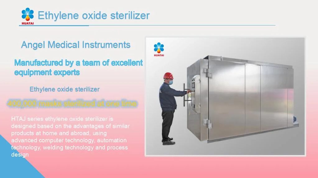 China Eto Eo Ethylene Oxide Sterilization Sterilizing Machine for Medical Instruments