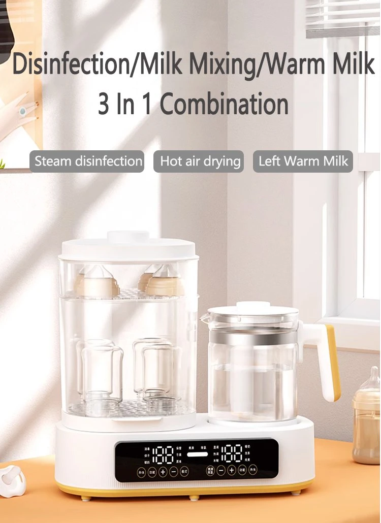 Kettle Portable Electric Teapot Handmade Infuse Tea Pots with Food Grade SUS316L Thermostatic Kettle Baby Bottle Sterilizer