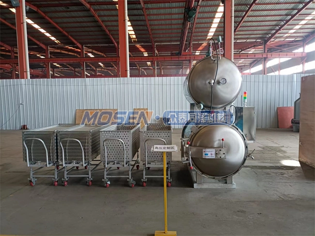 Autoclave Food Beverage Sterilizer Retort Machine