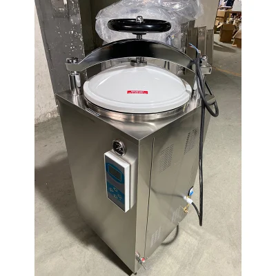 China Venta caliente Autoclave Vertical esterilizador Autoclave Dental Esterilizador a vapor tatuaje Aparato Médico de la Esterilización de instrumentos médicos