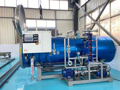 Esterilizador de retorta autoclave industrial para mascotas Alimentos bebidas precios máquina