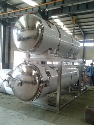 Industria de Alimentos y bebidas Autoautoclave de setas esterilizador para jarras de vidrio Autoclave