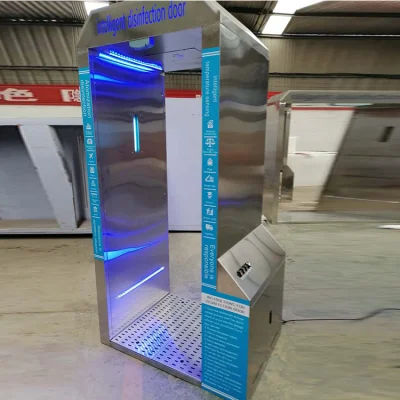 Equipos de esterilización rápida desinfección la desinfección del túnel de la puerta de la desinfección de pulverización de canal