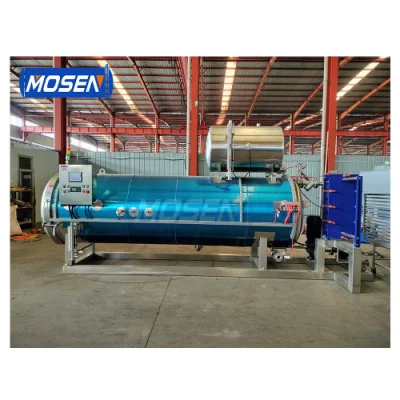 Contrapresión agua spray autoclave retorta autoclave esterilizador automático para Comida