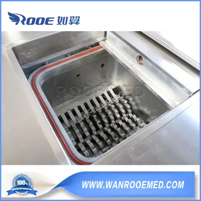 Professional el procesamiento centralizado de residuos médicos de eliminación de la trituración de autoclave Esterilizador a vapor, con sistema de vacío