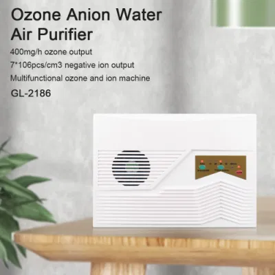 Arandela de alimentos de ozono ionizador purificador de aire esterilizador de ozono Ozono para Agua