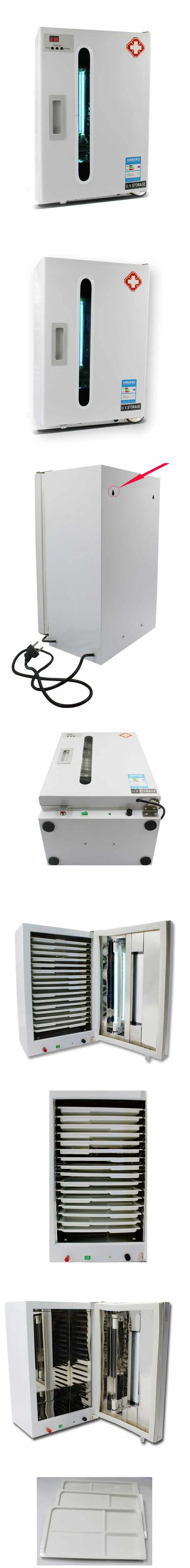 Automatic Timer Dental Medical Surgical Instruments UV Sterilizer Disinfection Cabinet