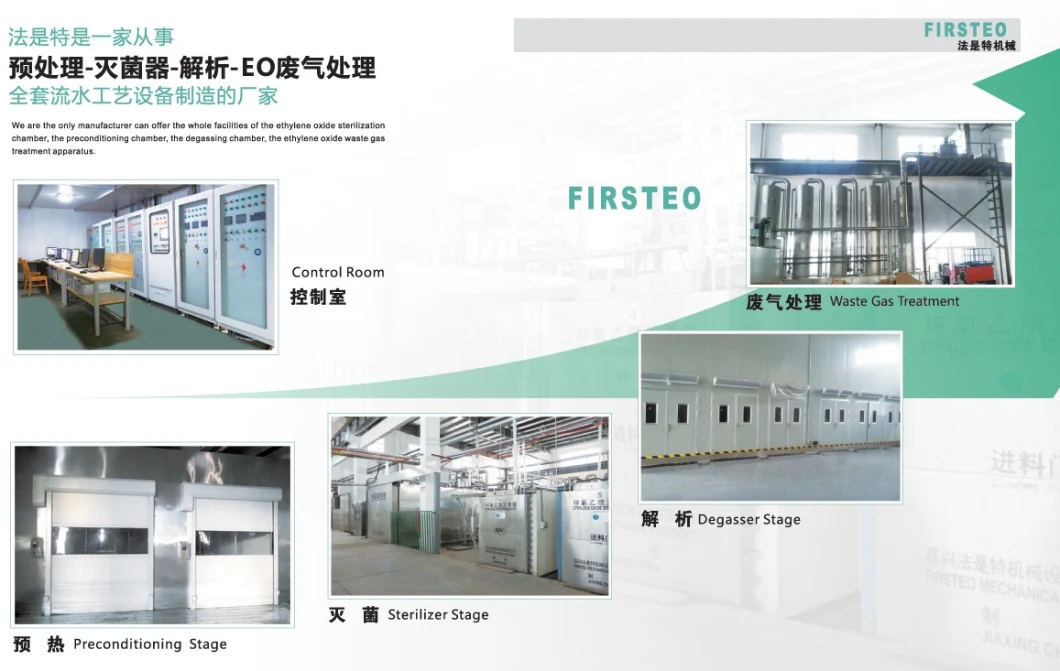 Auto Control Eo Sterilizer for Medical Equipment with Fst-Size