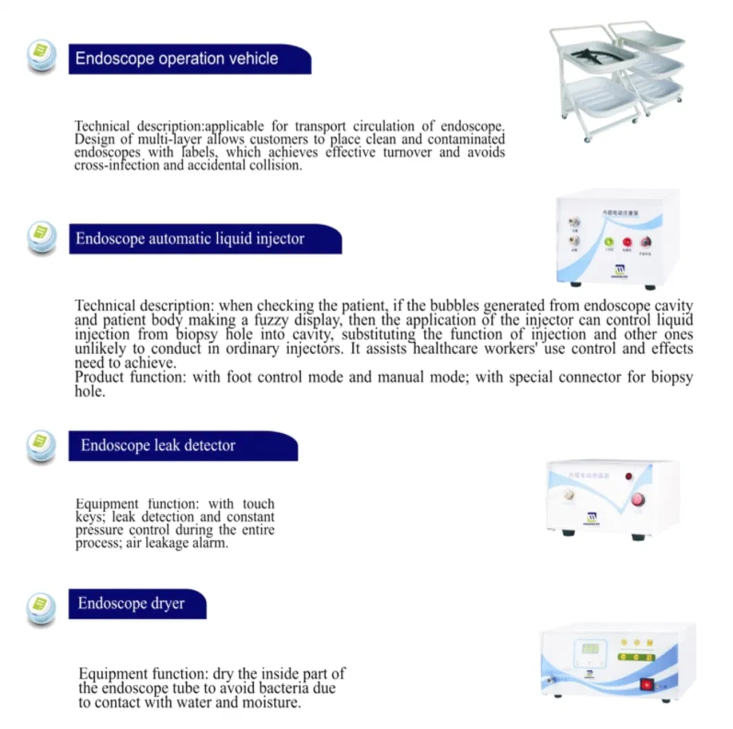 Medical Single Double Door Soft Flexible Endoscope Storage Cabinet (THR-EC)