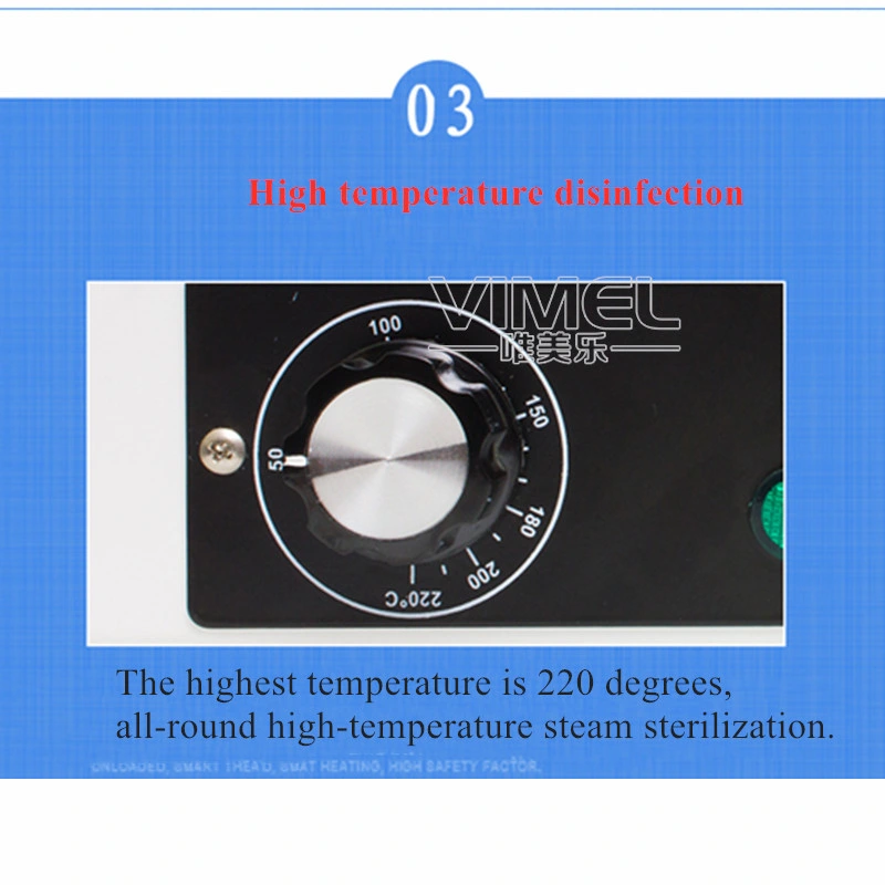 300W High Temperature Sterilizer Dental Equipment Medical Grade Dental Autoclave Manicure Tool Sterilizer CH-360t