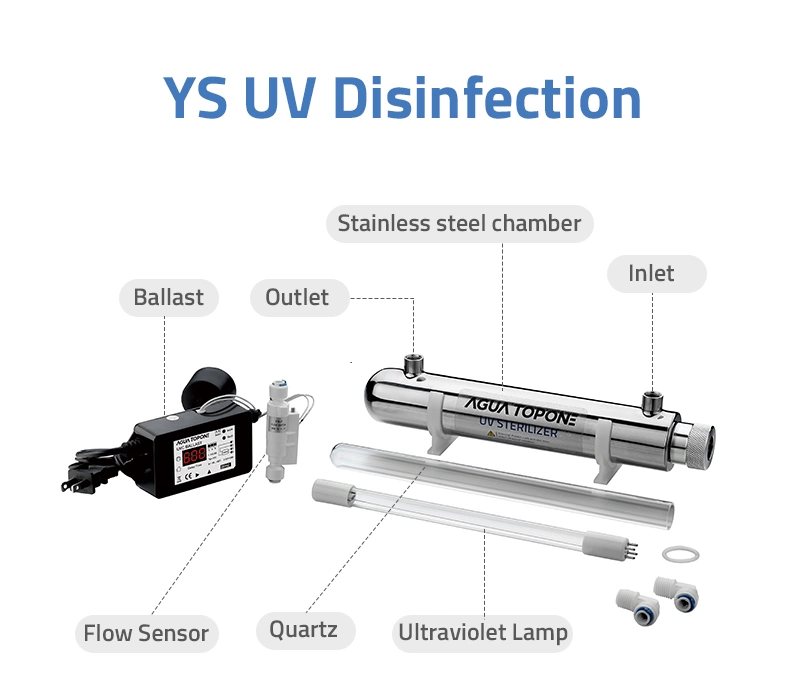 Ultraviolet Ray Sterilizer UV Water Treatment for Food and Beverage Application