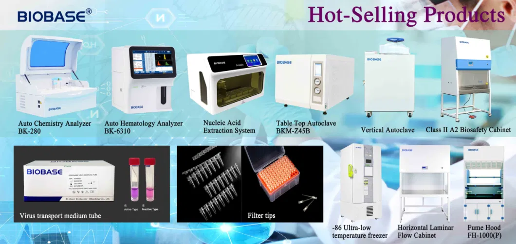 Biobase China 70L Automatic Ozone UV Sterilization Cabinet for Hospital