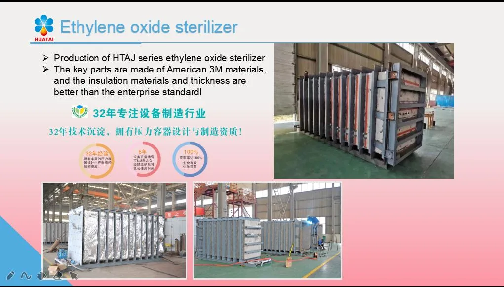China Eto Eo Ethylene Oxide Sterilization Sterilizing Machine for Medical Instruments