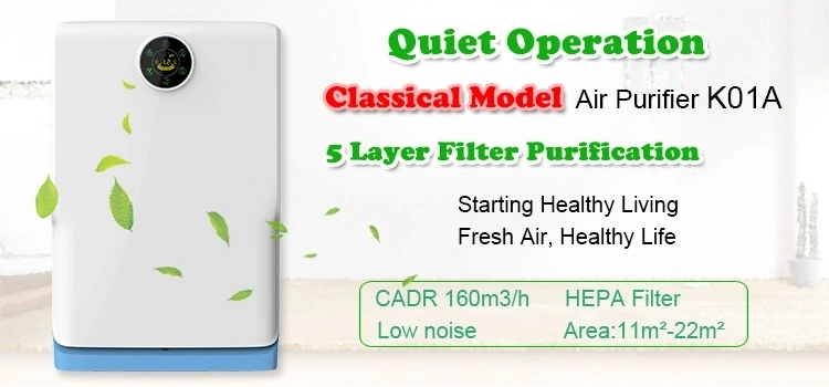 Best UVC HEPA Carbon Air Household Kill 99% Bacteria Air Disinfection UV Sterilizer Light Sterilization Air Cleaning Equipment