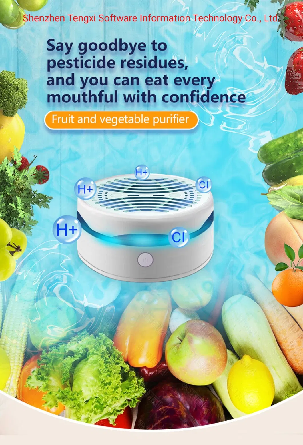Fruit and Vegetable Purifier with CE&FCC
