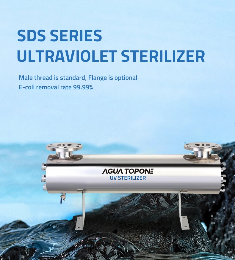 Medical Equipment UV Sterilizer Ultraviolet Light UV Water Treatment Equipment Stainless Steel