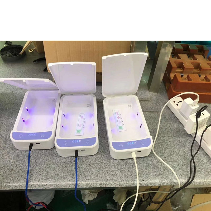 Factory Portable Ce/FCC Ultraviolet Light Disinfection Mobile Cell Phone Sterilizer Box in Stock