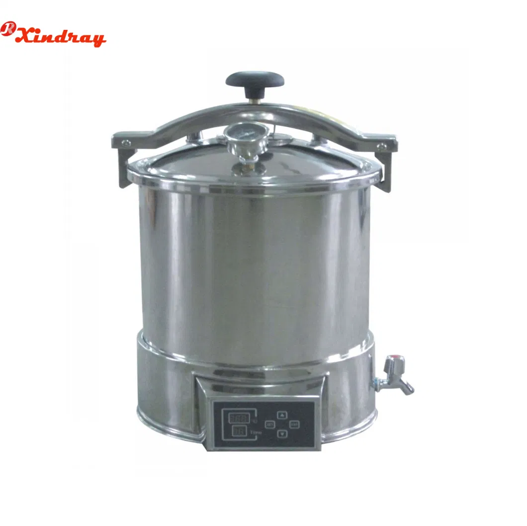 Medical Equipment Table Dental Autoclave Steam Sterilizer with Optional 18L-24L Capacity