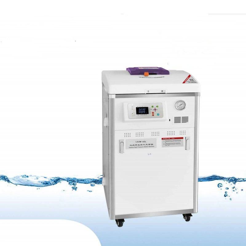 Sturdy Vertical High Pressure Steam Autoclave Medical Waste Sterilizer