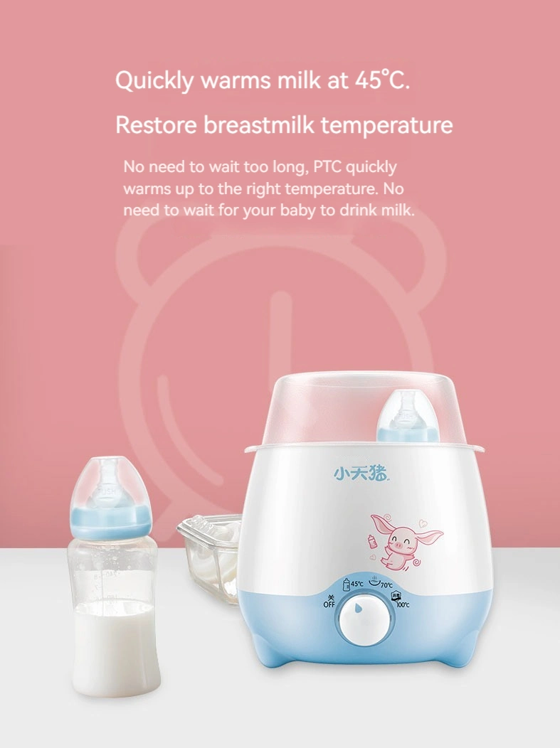 Easy Operate Baby Bottle Sterilizer with Steaming Baby Product Milk Warmer Electric Baby Bottle Warmer