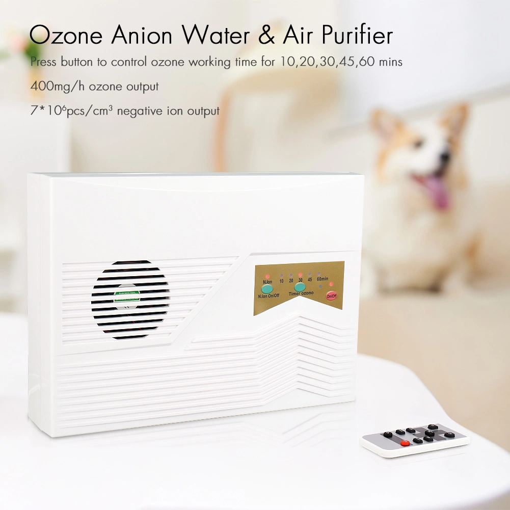 Certificate Home Ozone Water and Air Purifier Ozone Vegetable and Food Sterilizer