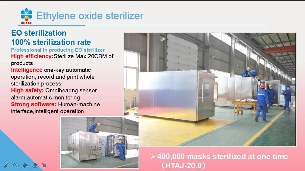 China Eto Eo Ethylene Oxide Sterilization Sterilizing Machine for Medical Instruments