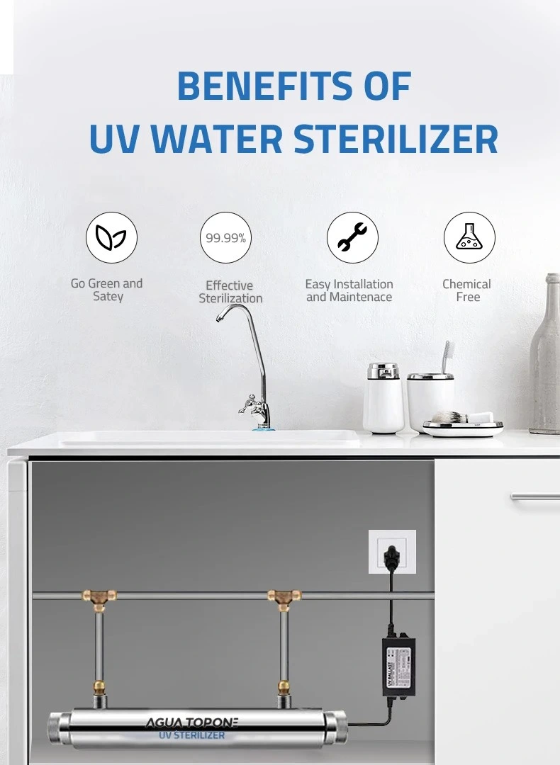 55W UV Light Sterilizer Water Disinfection System