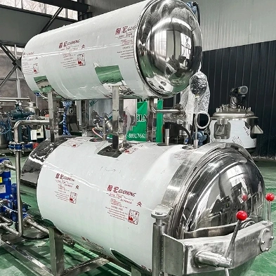 Horizontal Food Industrial Steam Sterilizer Autoclave for Sale / Mushroom Sterilizer