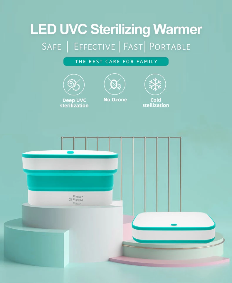 Portable UV Lamp Sterilizer Box Multifunction Smart UV Disinfection Box Baby Bottle Toothbrush Phone UV LED Sterilizing Device